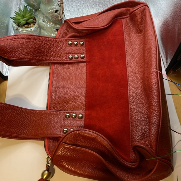 Vintage Genuine leather shoulder bag (000231) - Picture 14 of 15